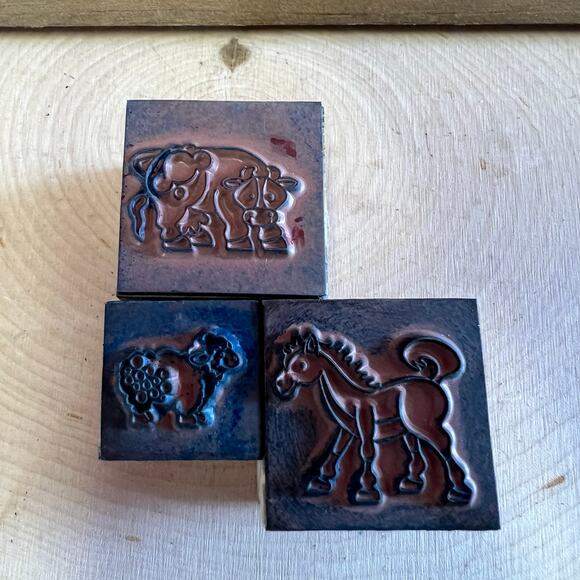 Rubber Stamp Farm Animals - Picture 2 of 3